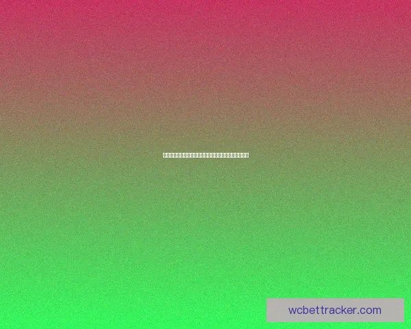 世界杯赛事预测与分析深度解析投注策略与球队表现趋势